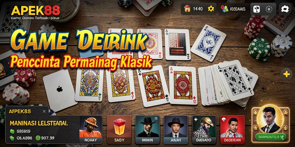 Screenshot gameplay APEK88 menunjukkan keseruan permainan Domino secara langsung.