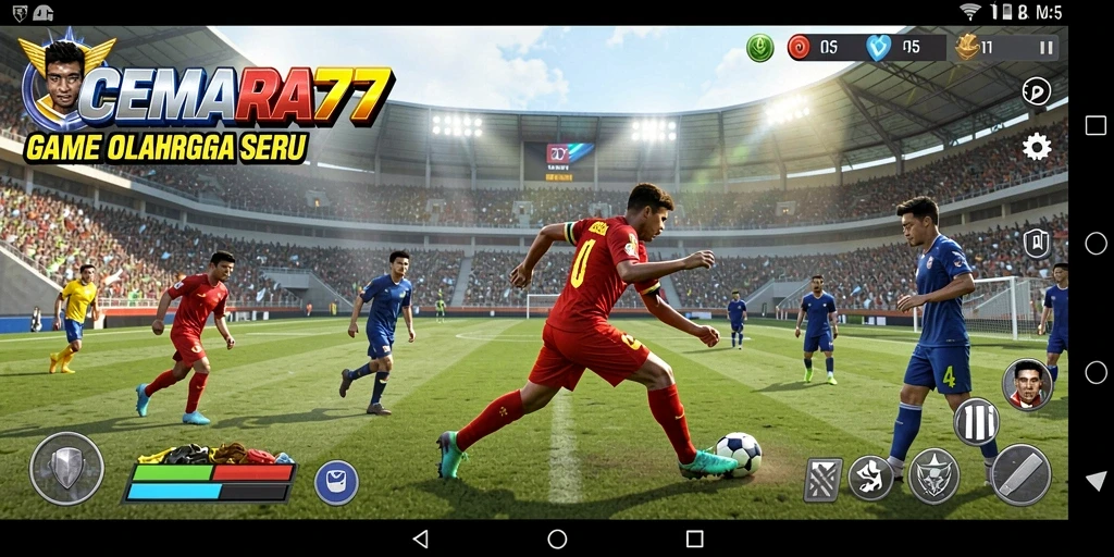 Tampilan gameplay CEMARA77 yang seru dan interaktif.