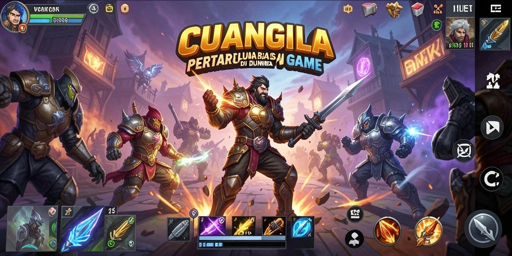 Tampilan pertarungan seru dalam CUANGILA dengan aksi mendebarkan.