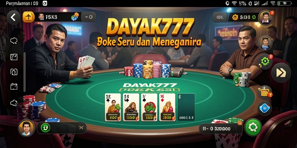 Screenshot gameplay DAYAK777 yang menarik dan intens.