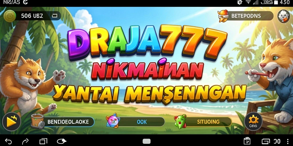 Screenshot DRAJA777 menampilkan gameplay seru dan interaktif.