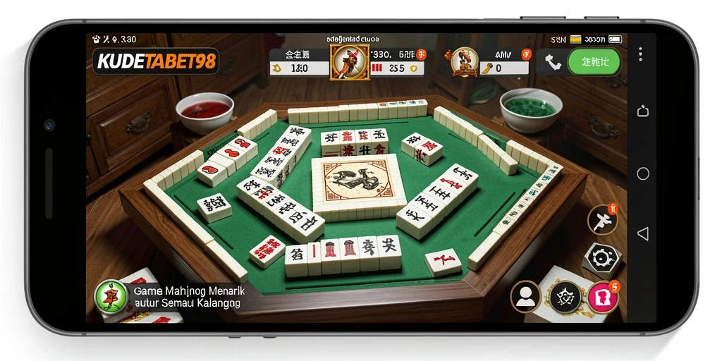 Gameplay KUDETABET98 yang menarik dan menantang dalam Mahjong.