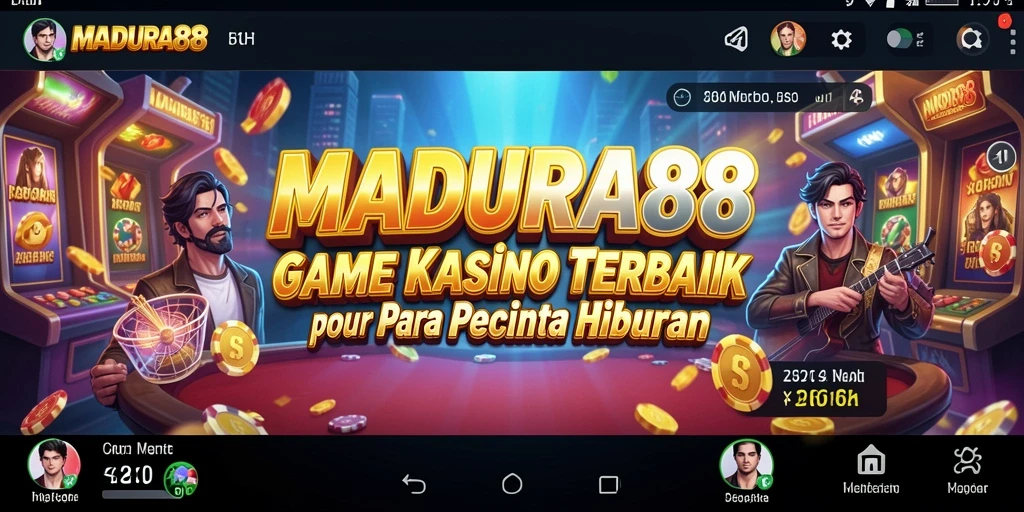 Screenshot MADURA88 menampilkan gameplay kasino yang seru dan interaktif.