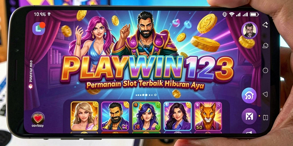 Tangkapan layar game Slot PLAYWIN123 dengan gameplay yang seru dan mengasyikkan.