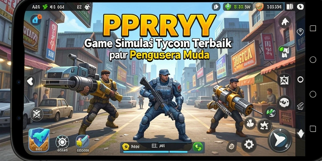 Gameplay menegangkan dalam PPRRYY yang penuh strategi Tycoon.