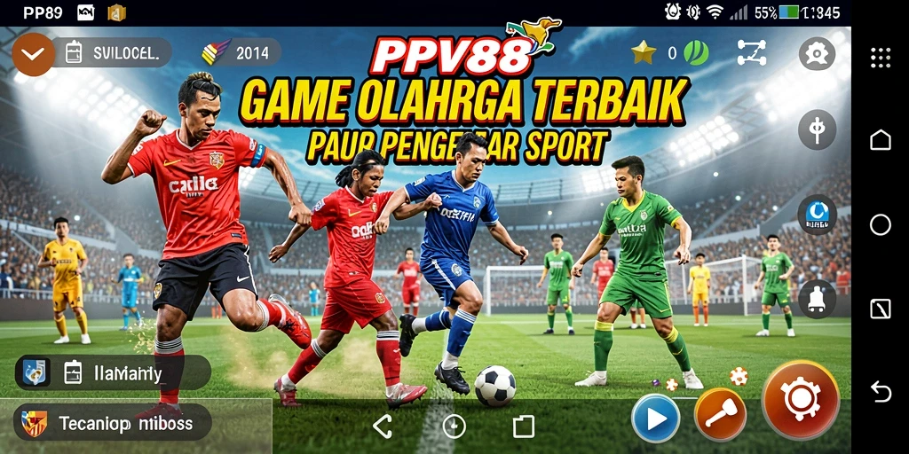Tampilan gameplay PPV88 yang menarik dan penuh aksi olahraga.