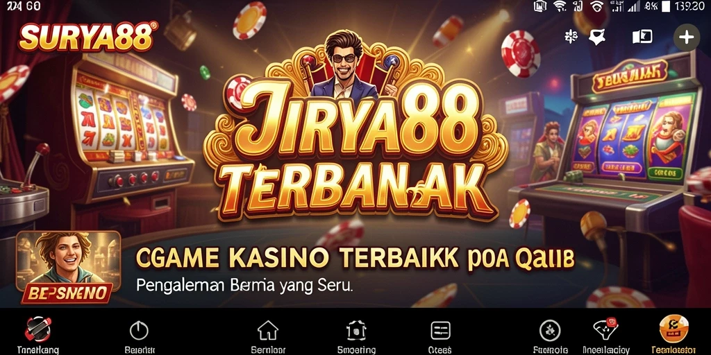 Tampilan gameplay SURYA88 yang menarik dan mendebarkan.