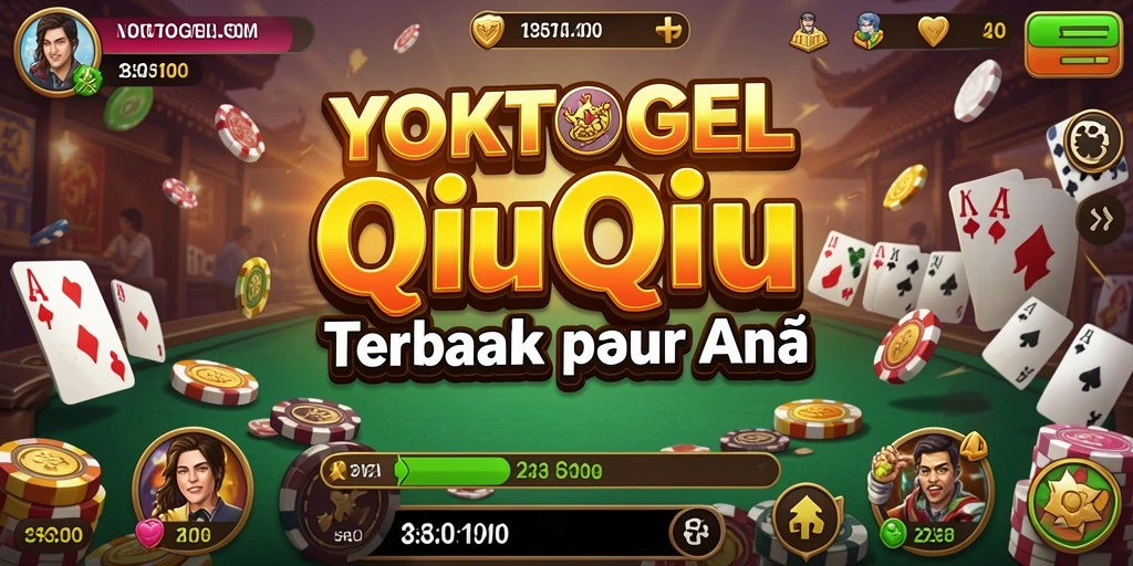 Tampilan gameplay seru YOKTOGEL dalam permainan QiuQiu.